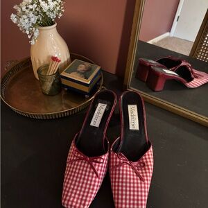 Madeline Women's Red Gingham Shoes